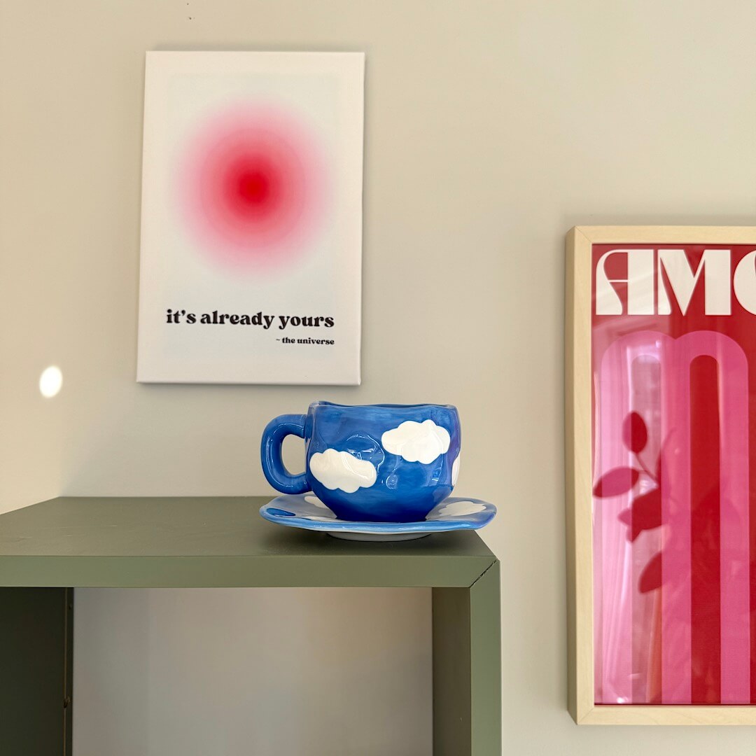 Flora Vintage Tea Cups Set